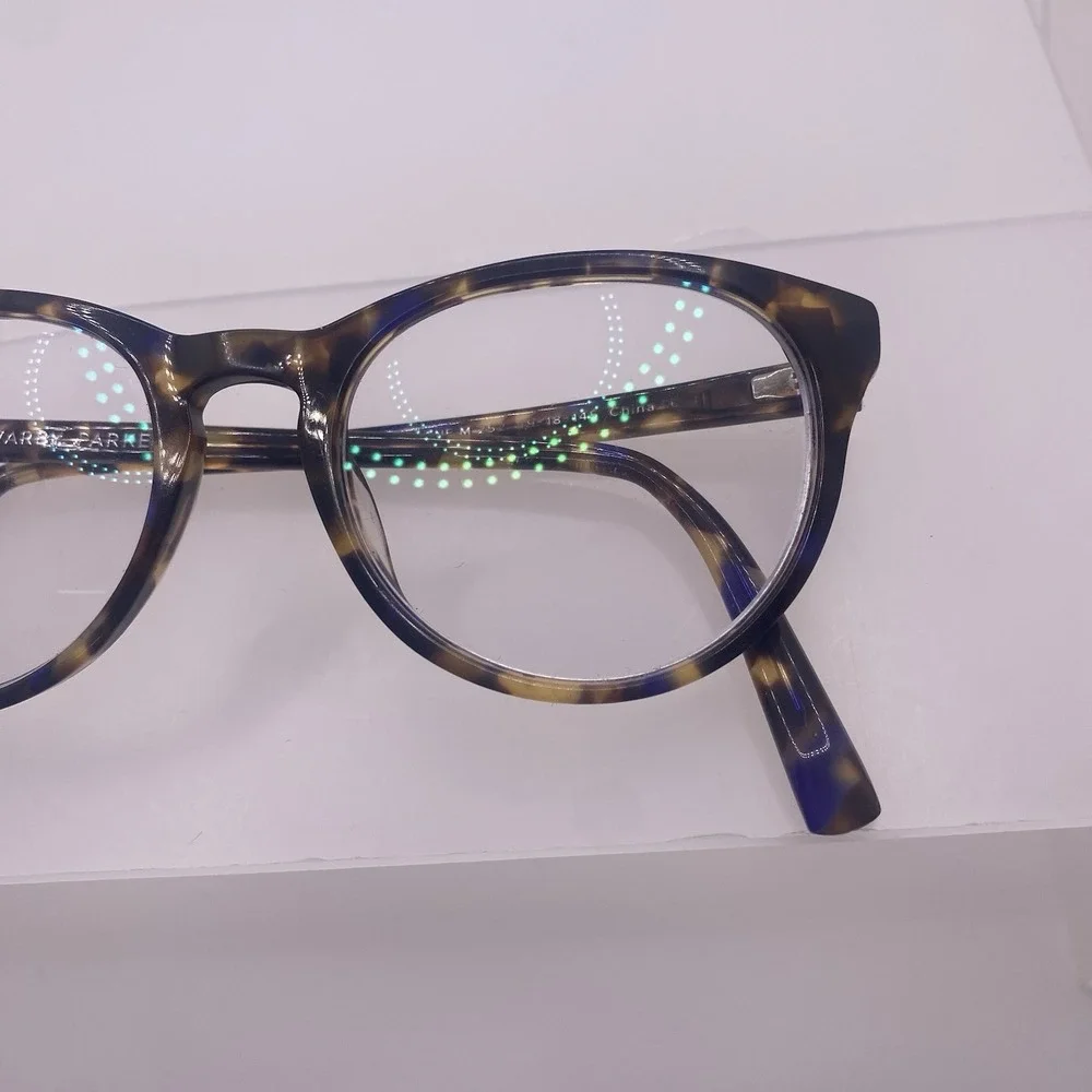 Warby Parker Eyeglasses Women FRAME ONLY Jane M 252 49-18-145 Tortoise 779